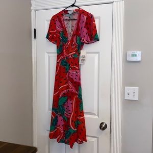 NWT Never Fully Dressed Size 4 Strawberry Zsa Zsa Dress